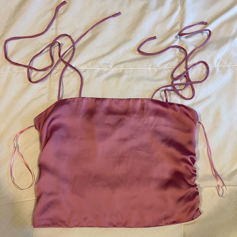 Urban Outfitters silk tank top